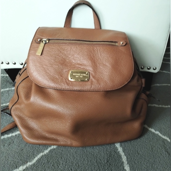 Michael Kors Pebbled Leather Back pack Bag - Picture 2 of 16